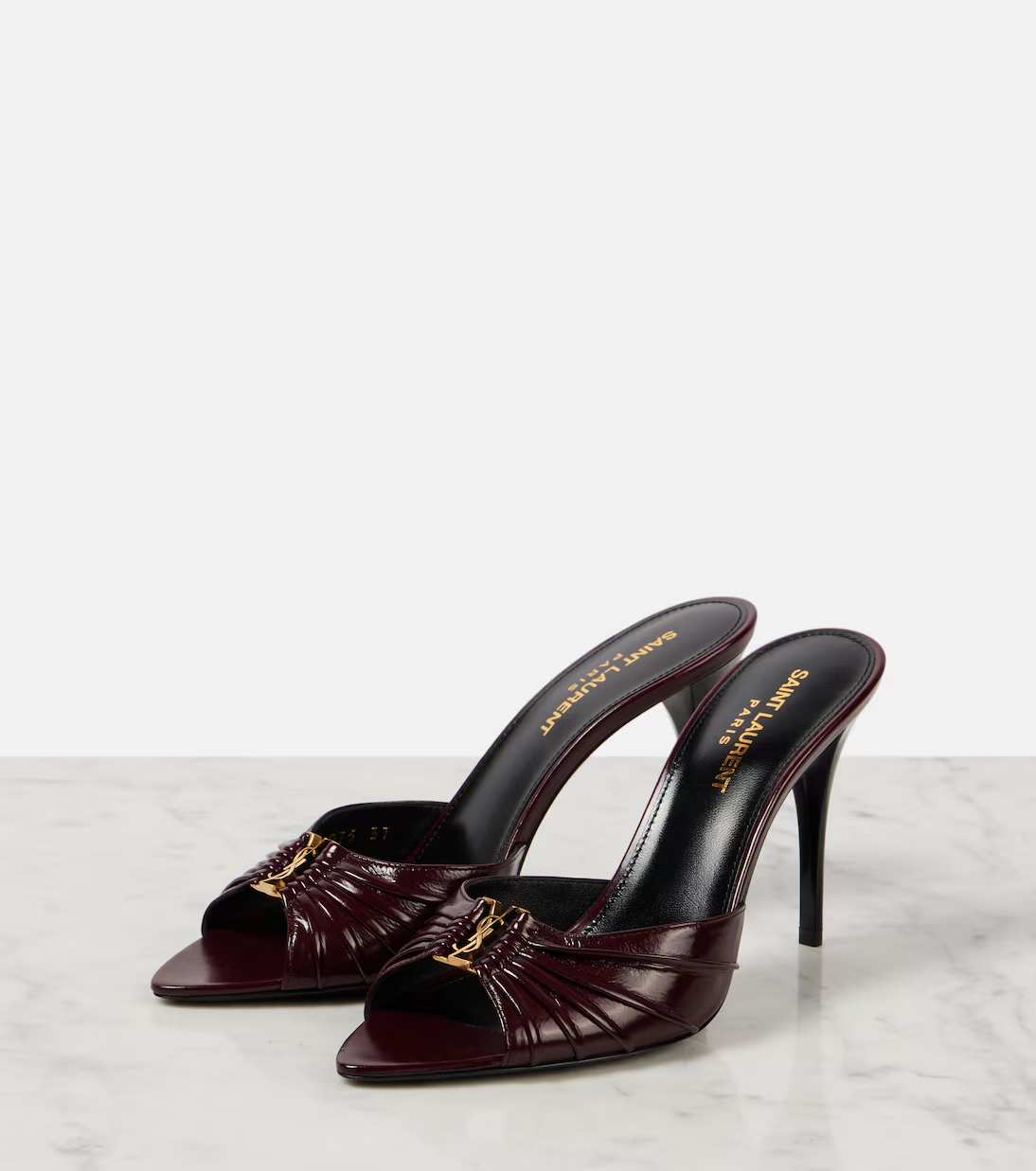 Saint Laurent Mules Babylone